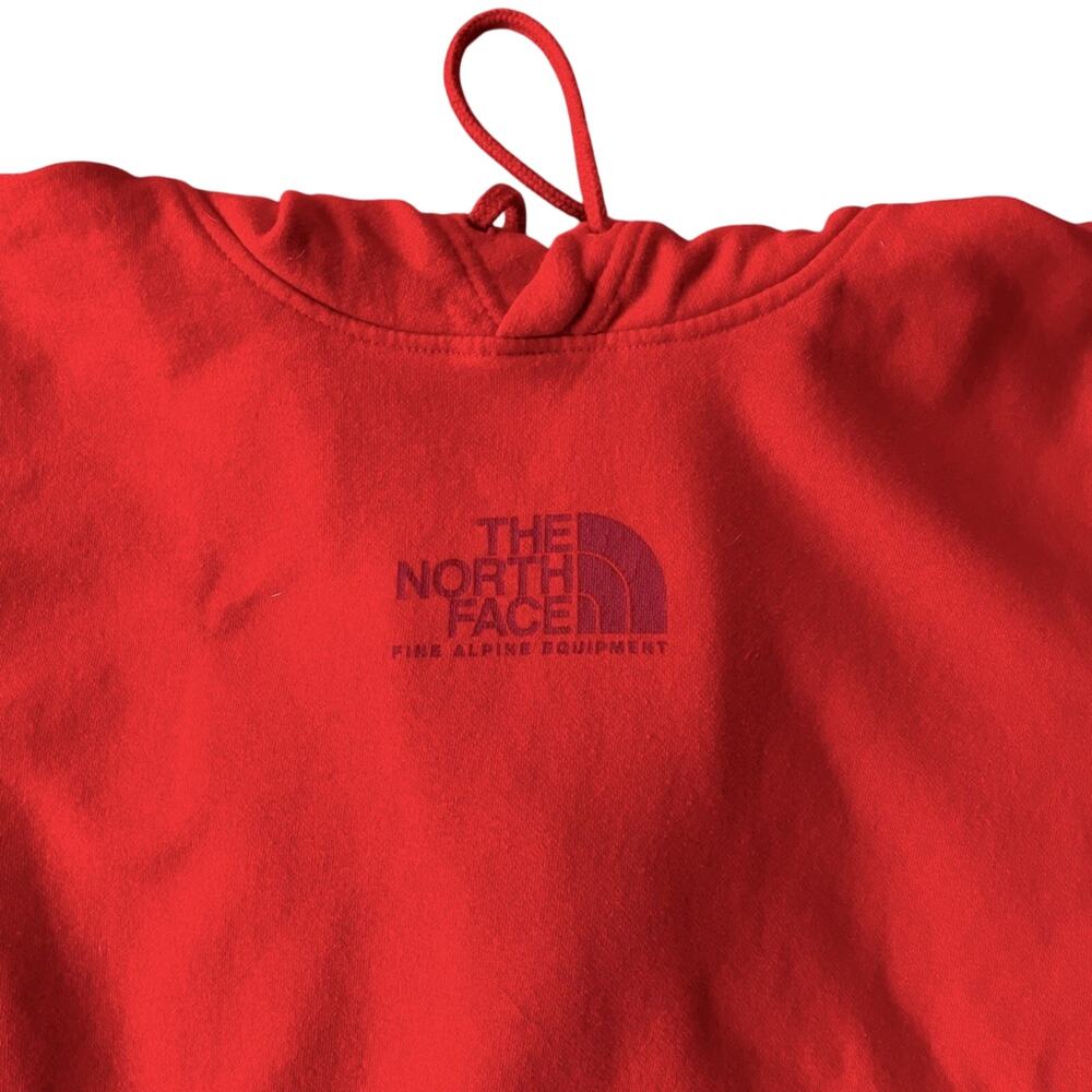 The North Face Red Pullover Hoodie | Size XL Streetwear Outdoor Essential - Picture 5 of 5